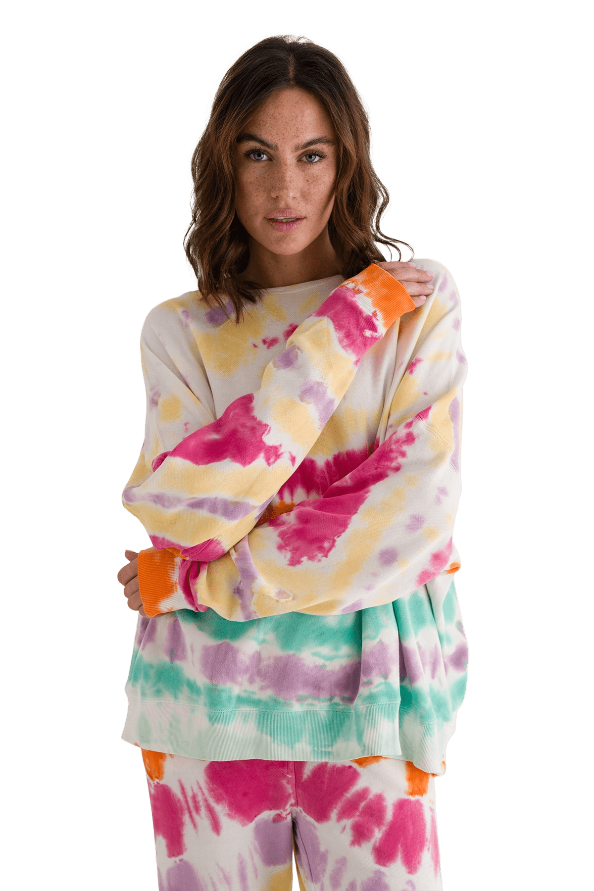 SWEATSHIRT MOA Tie & Dye - Love Joy Victory