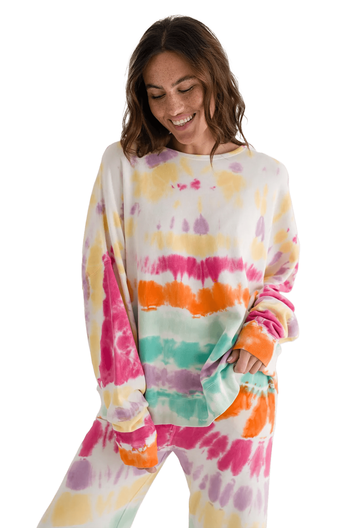 SWEATSHIRT MOA Tie & Dye - Love Joy Victory