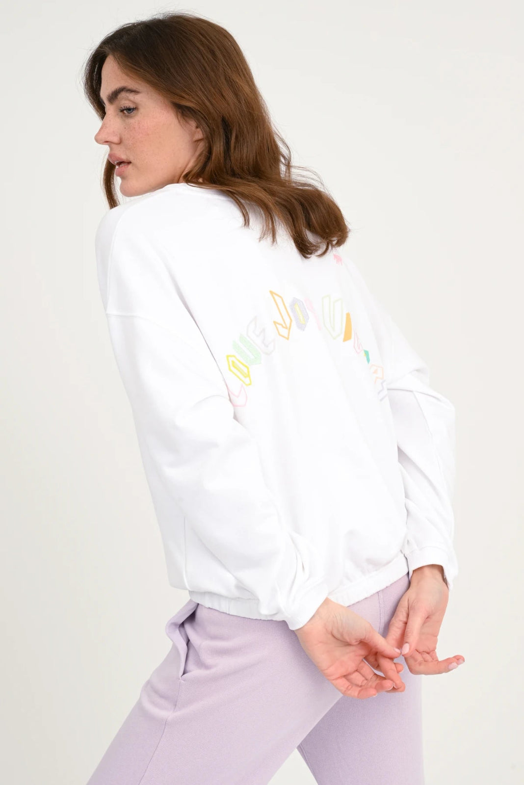 Sweatshirt Rücken - Stickerei Maryland - Love Joy Victory