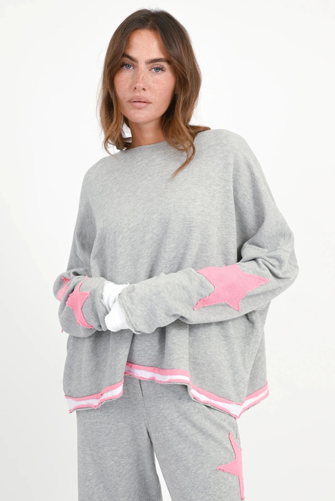 Sweatshirt Stern - Patches Hopewell - Love Joy Victory