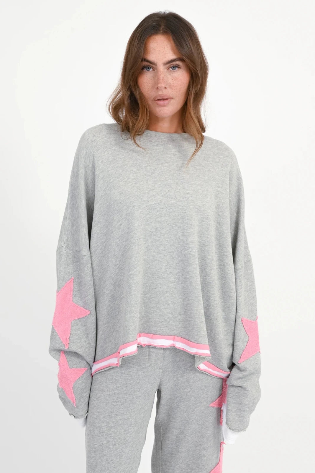 Sweatshirt Stern - Patches Hopewell - Love Joy Victory