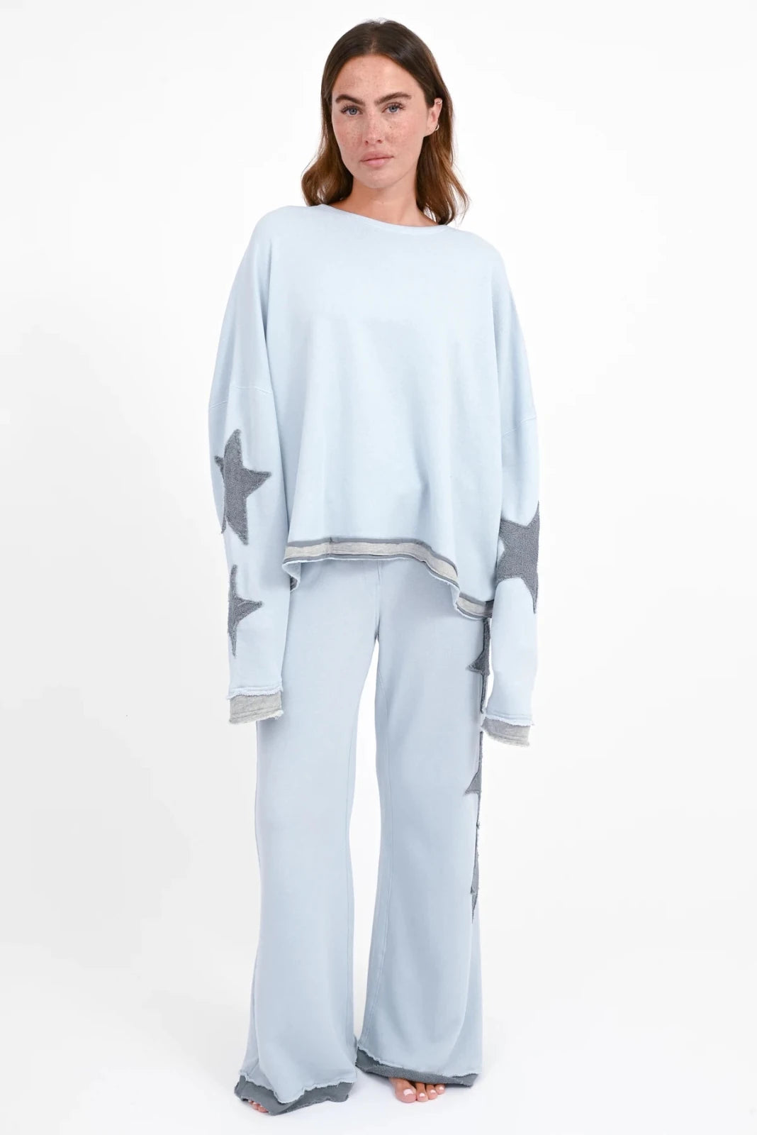 Sweatshirt Stern - Patches Hopewell - Love Joy Victory