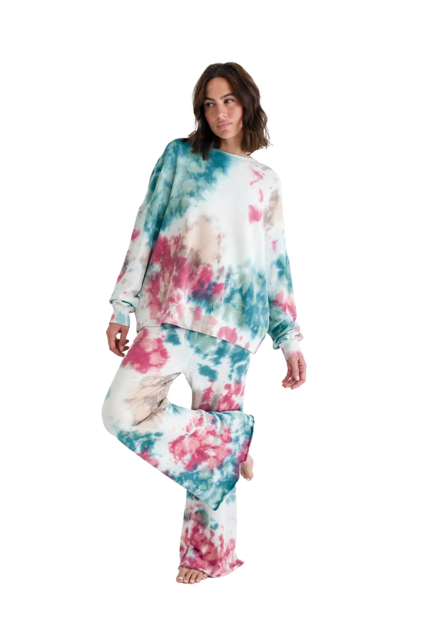 Sweatshirthose Mayari Tie & Dye - Love Joy Victory