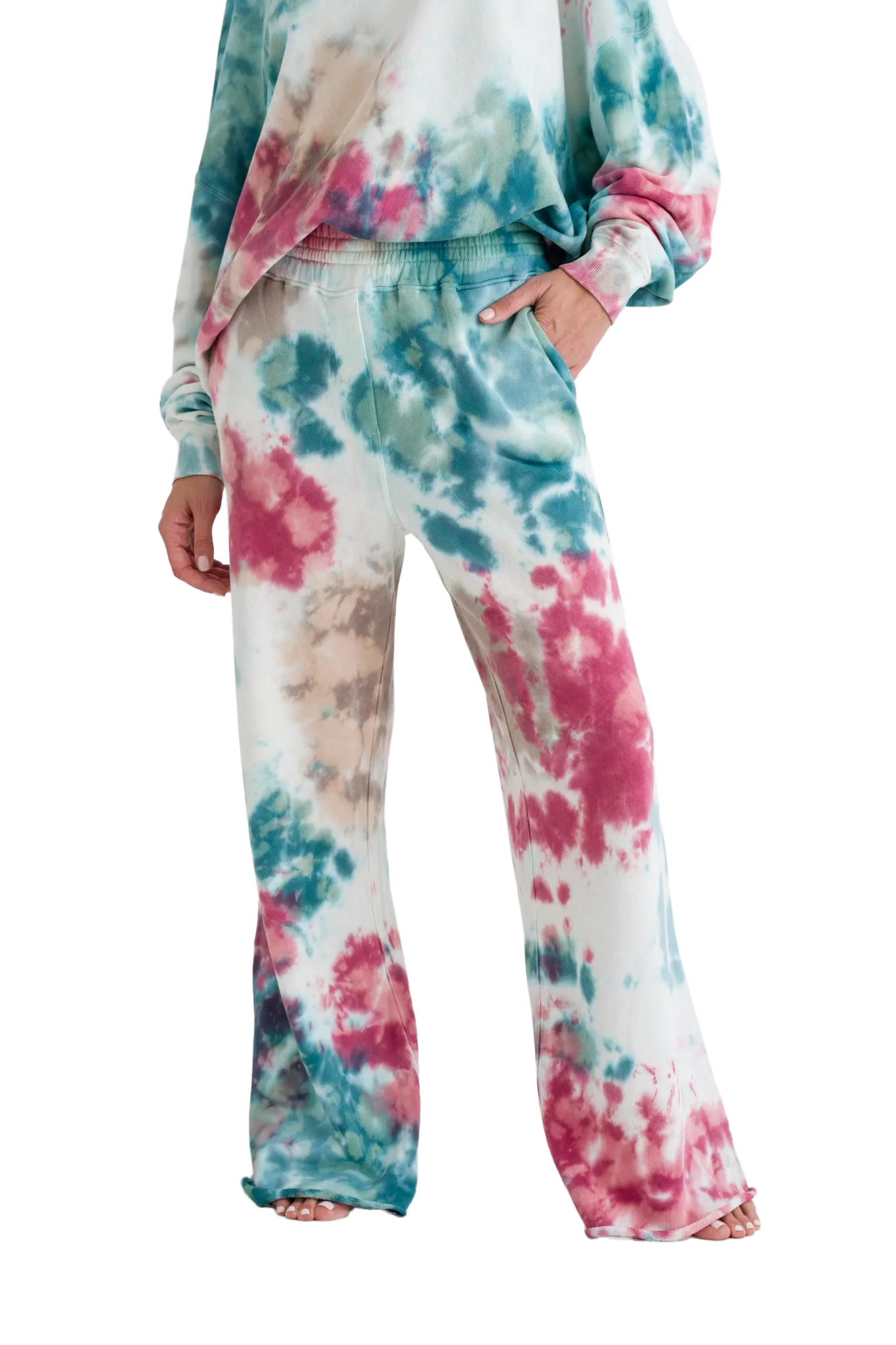 Sweatshirthose Mayari Tie & Dye - Love Joy Victory