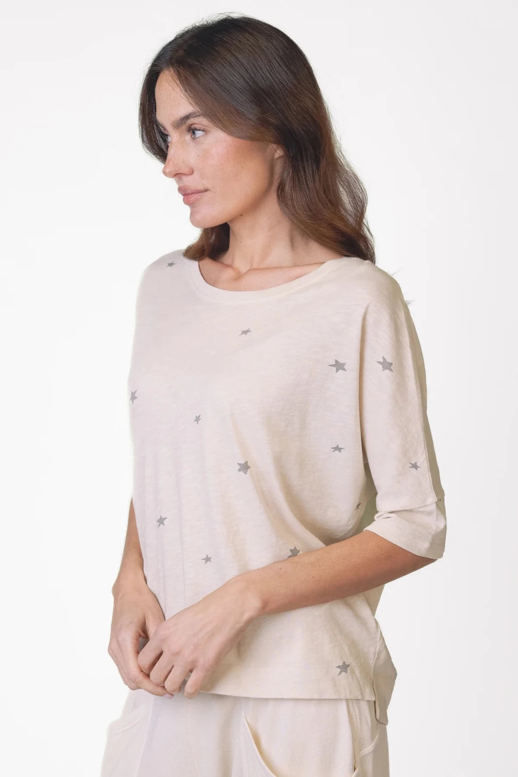 T-Shirt mit Sternen - Print - Daisy - Love Joy Victory