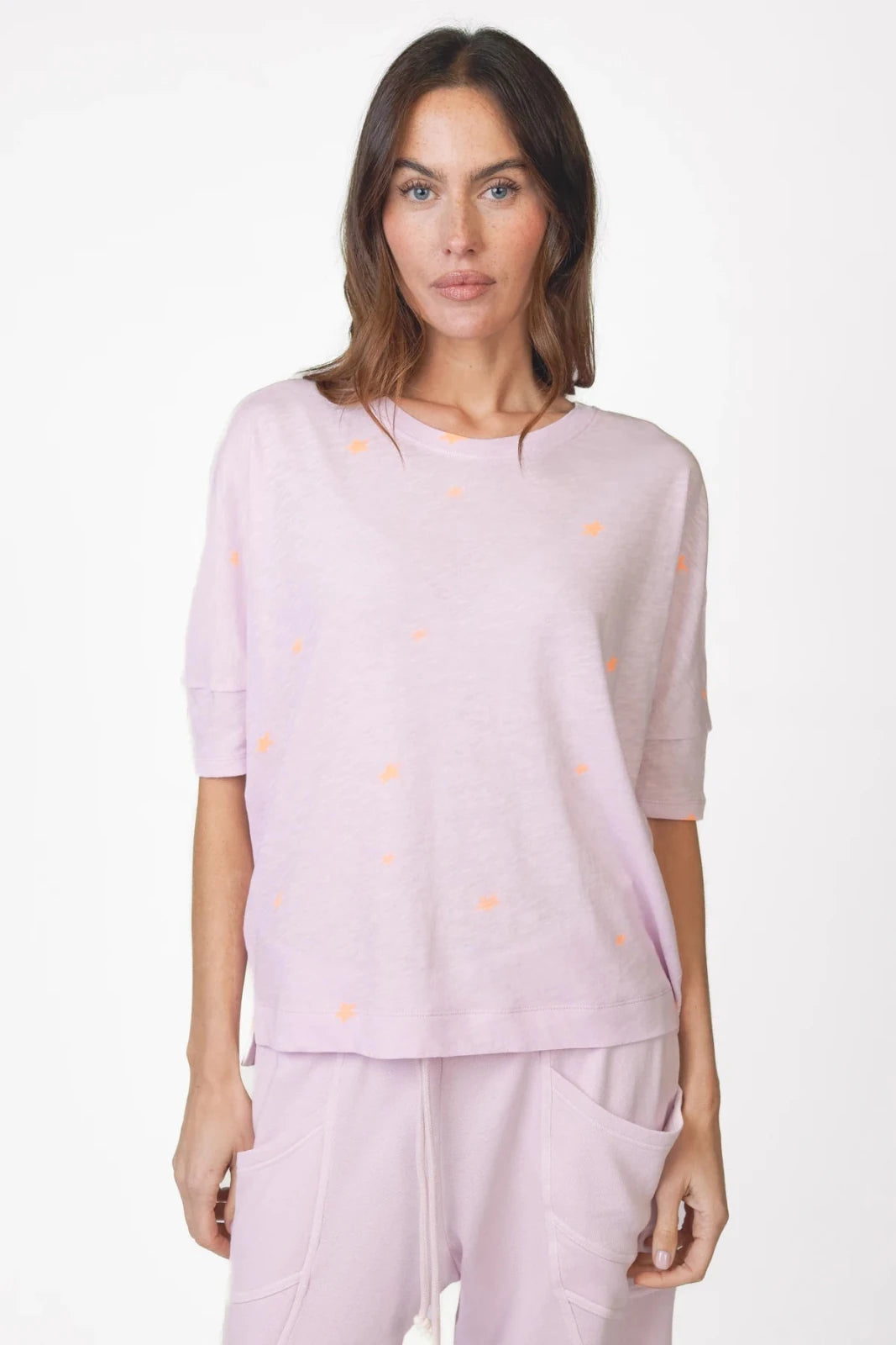 T-Shirt mit Sternen - Print - Daisy - Love Joy Victory