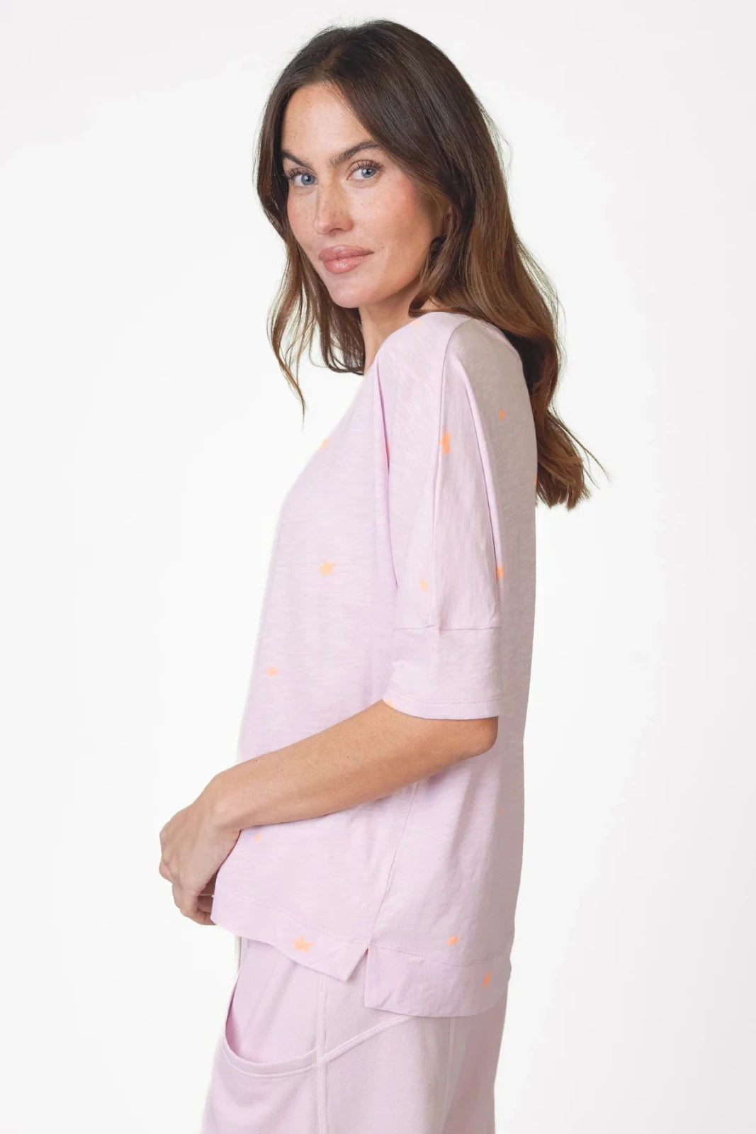 T-Shirt mit Sternen - Print - Daisy - Love Joy Victory