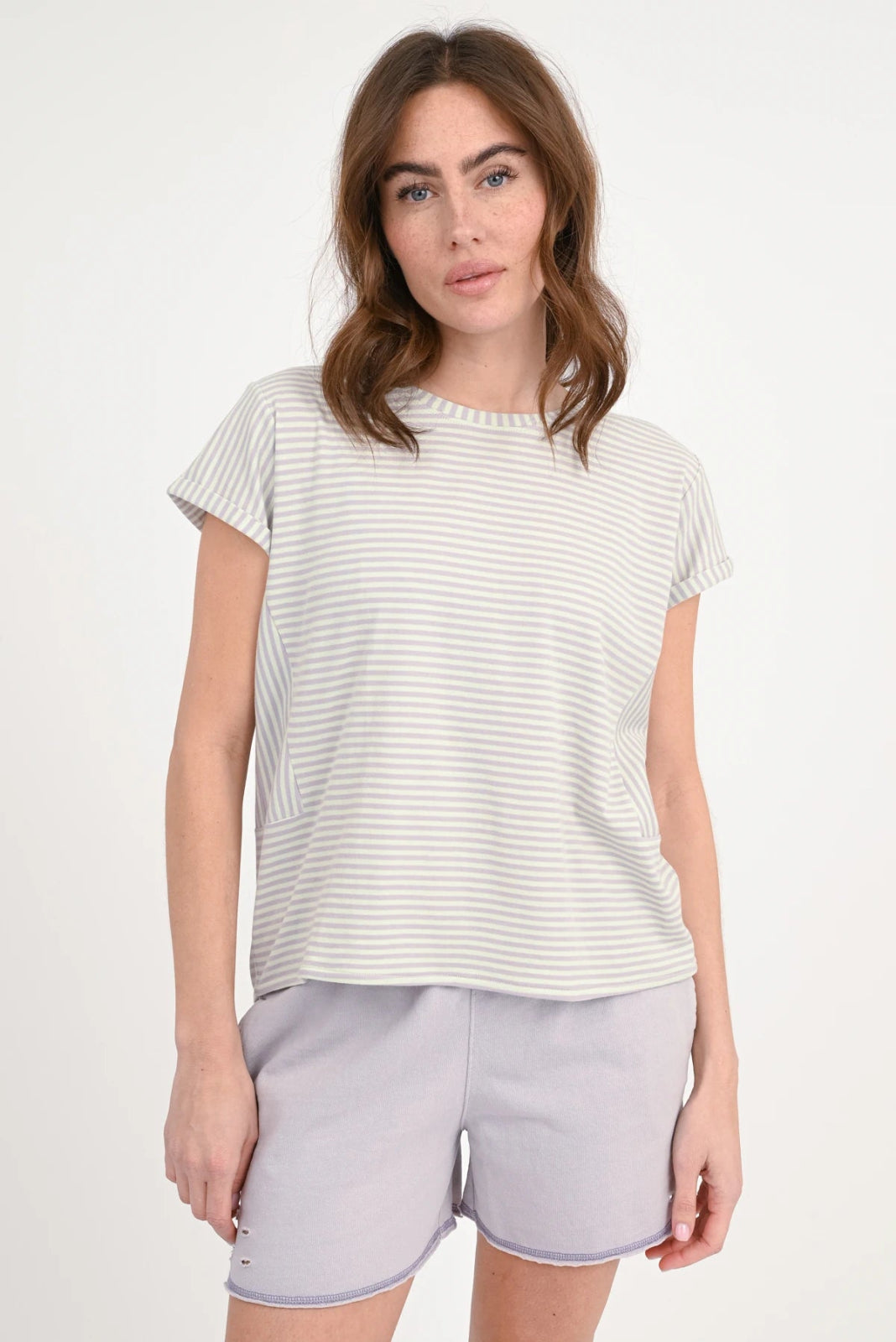 T - SHIRT STRIPES LILY - Love Joy Victory