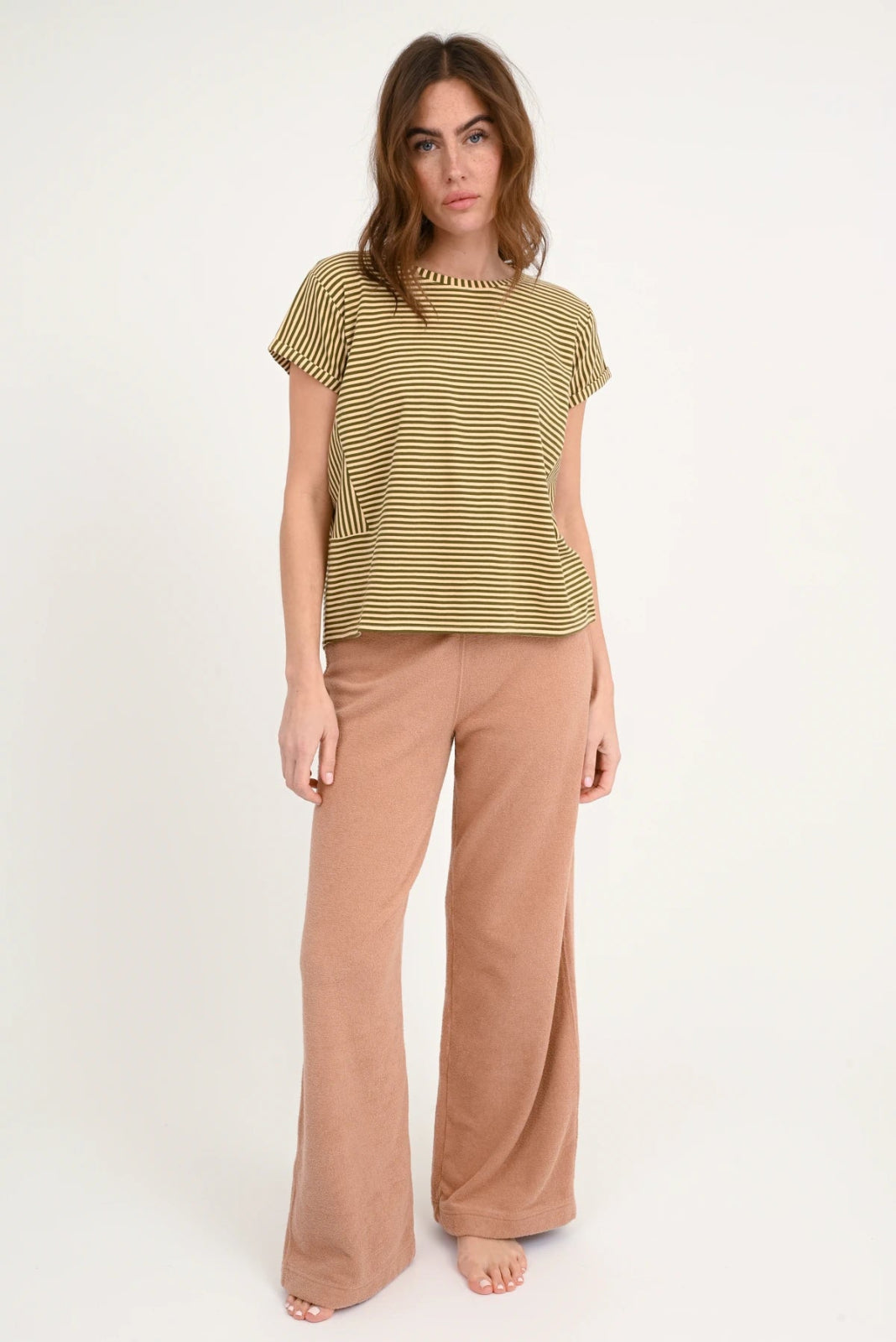 T - SHIRT STRIPES LILY - Love Joy Victory