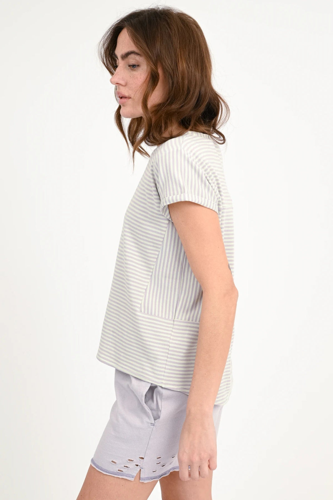 T - SHIRT STRIPES LILY - Love Joy Victory