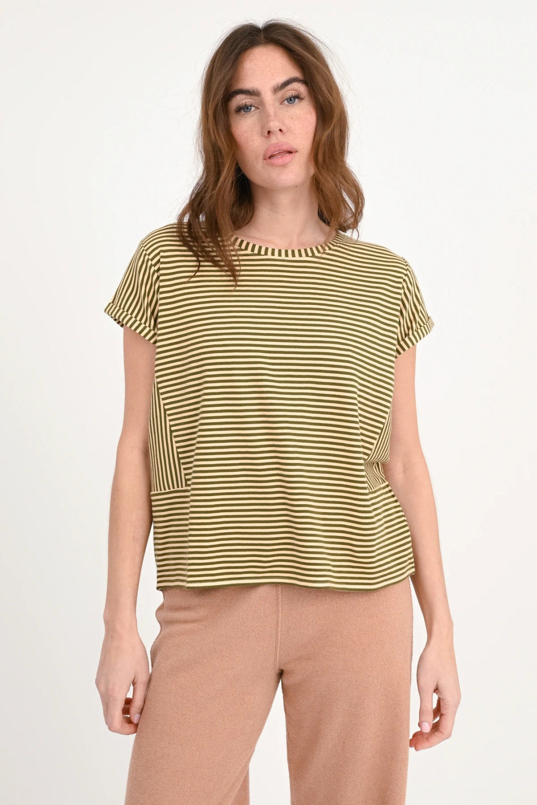 T - SHIRT STRIPES LILY - Love Joy Victory