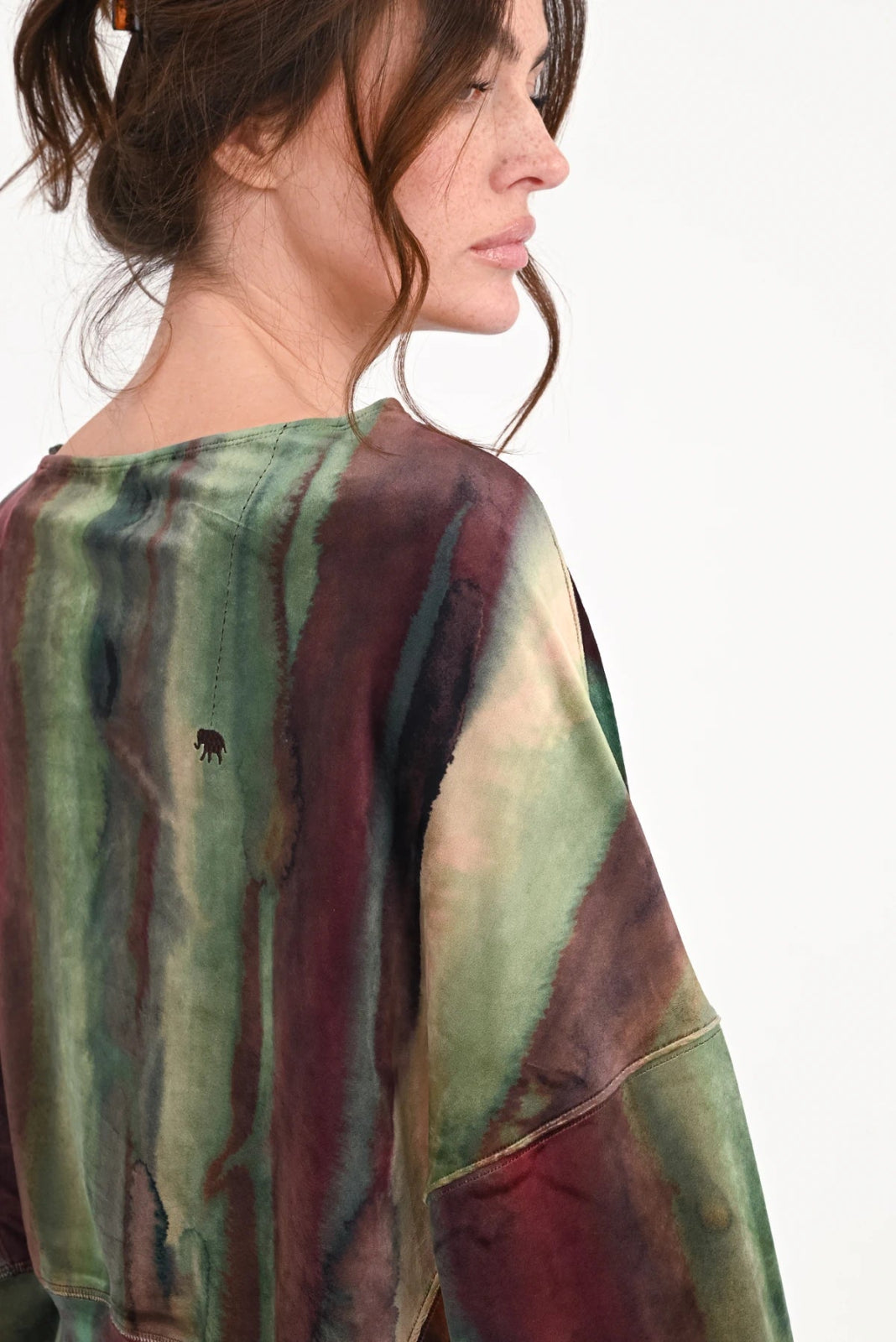 Velvet Crop Sweatshirt Marti - Love Joy Victory