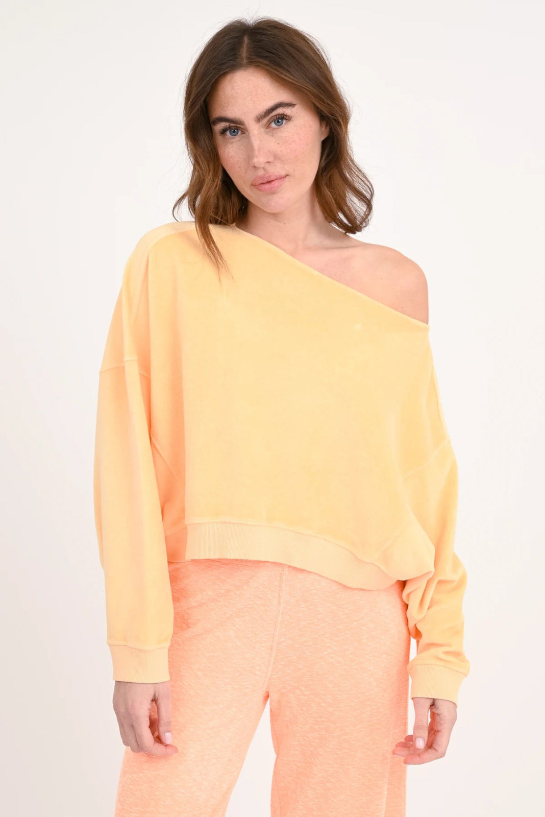 Velvet Crop Sweatshirt Marti - Love Joy Victory