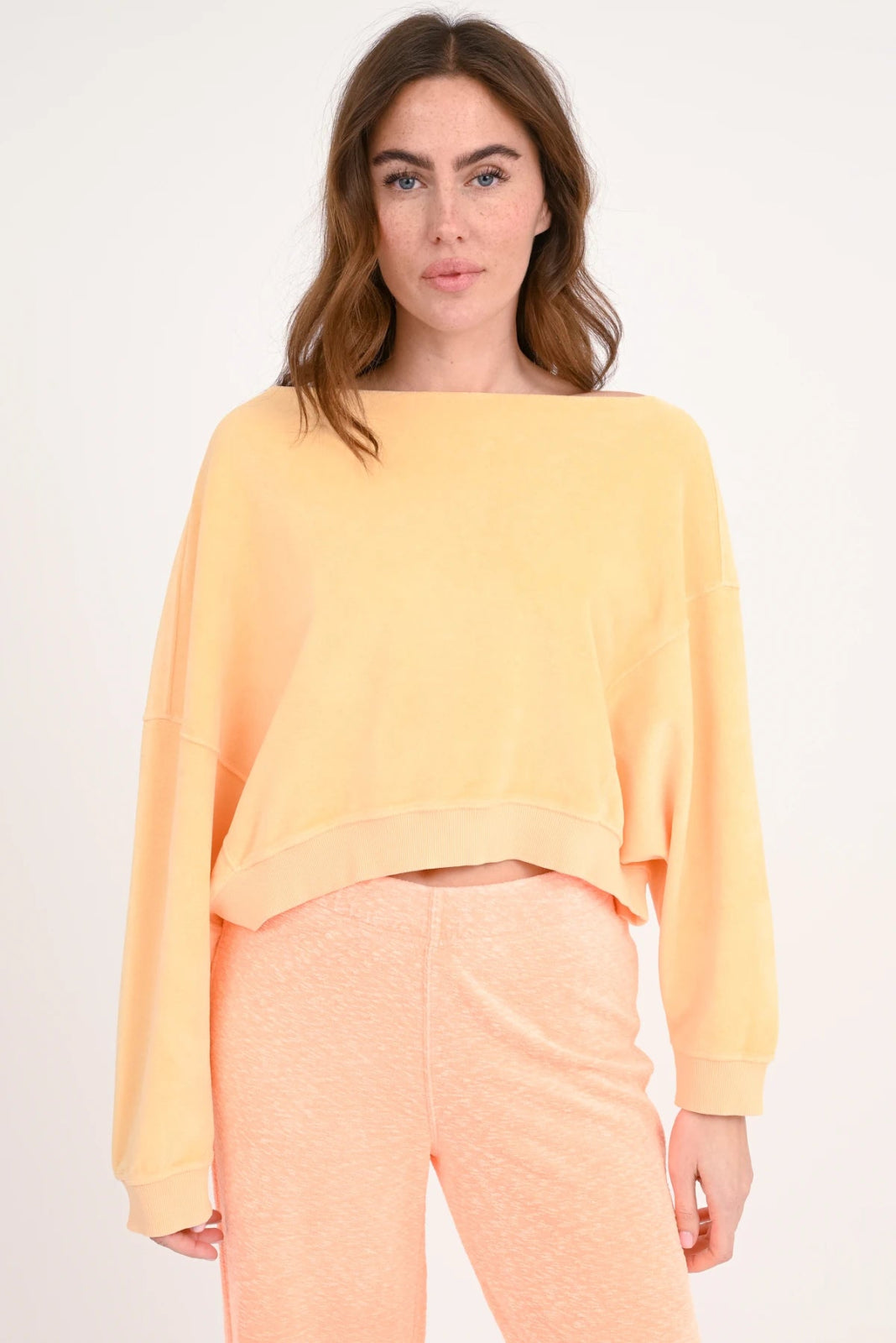 Velvet Crop Sweatshirt Marti - Love Joy Victory