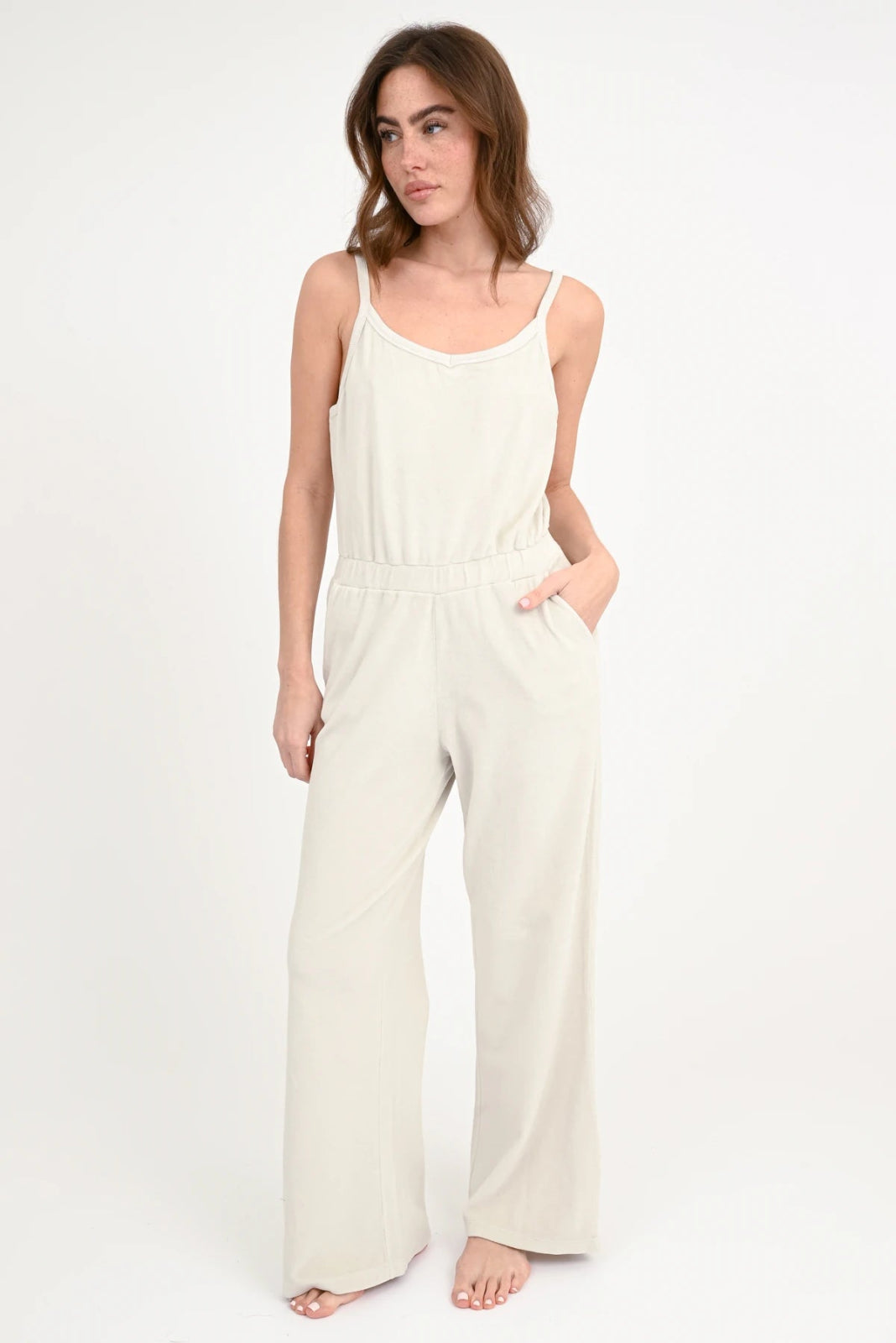 Velvet Jumpsuit Rye - Love Joy Victory