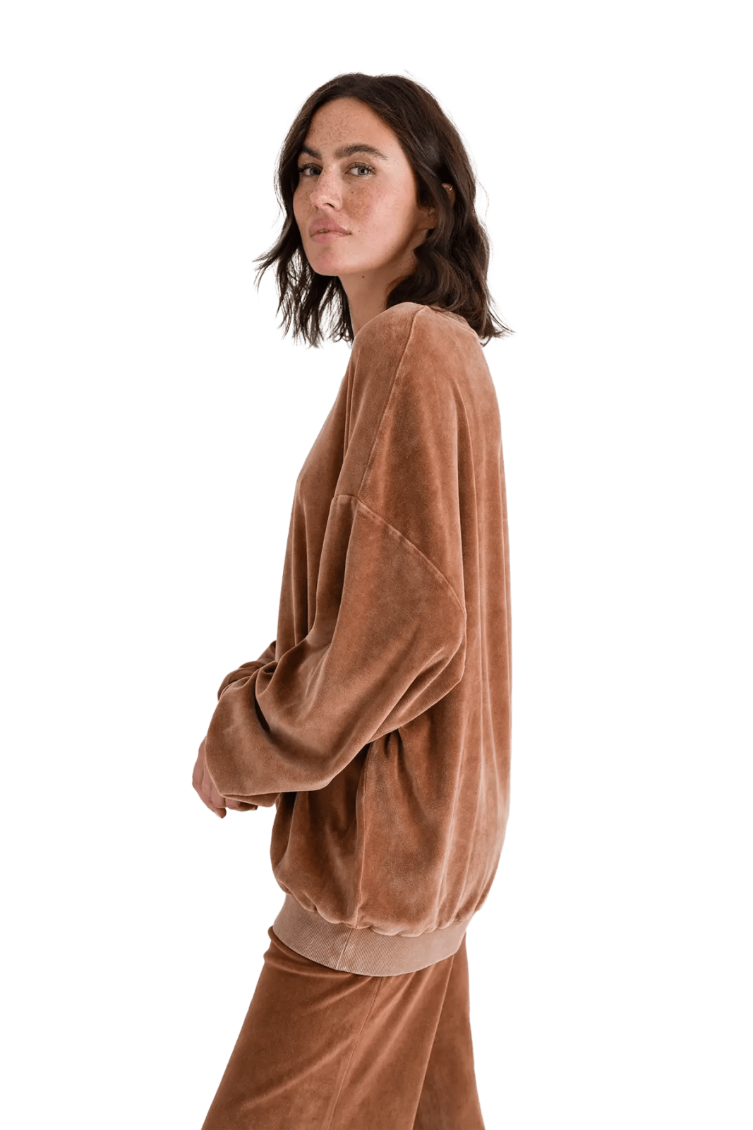 Velvet Oversize Sweatshirt Rana - Love Joy Victory