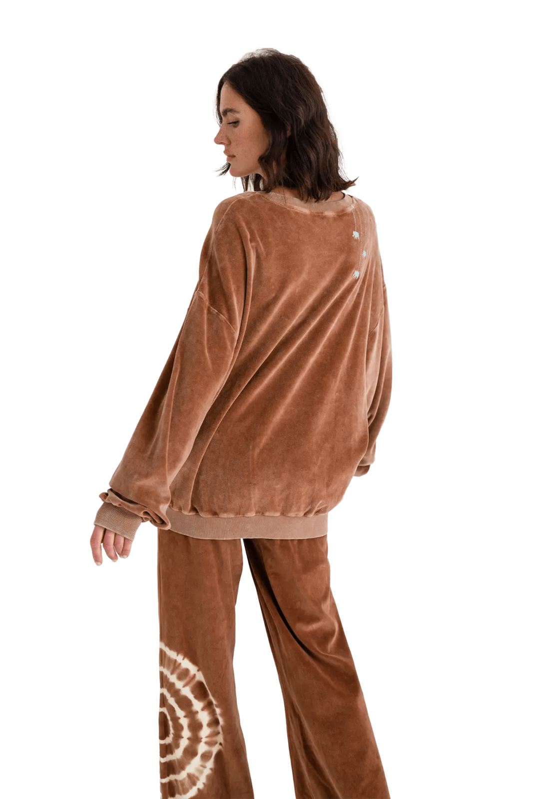 Velvet Oversize Sweatshirt Rana - Love Joy Victory