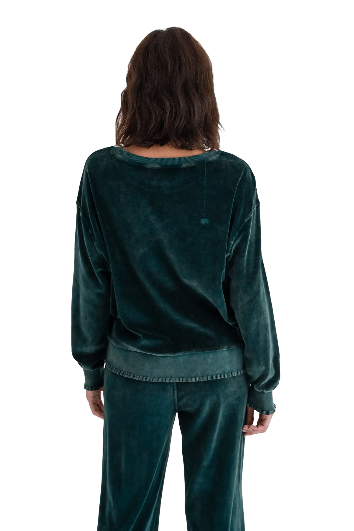 Velvet SWEATSHIRT ROSE - Love Joy Victory