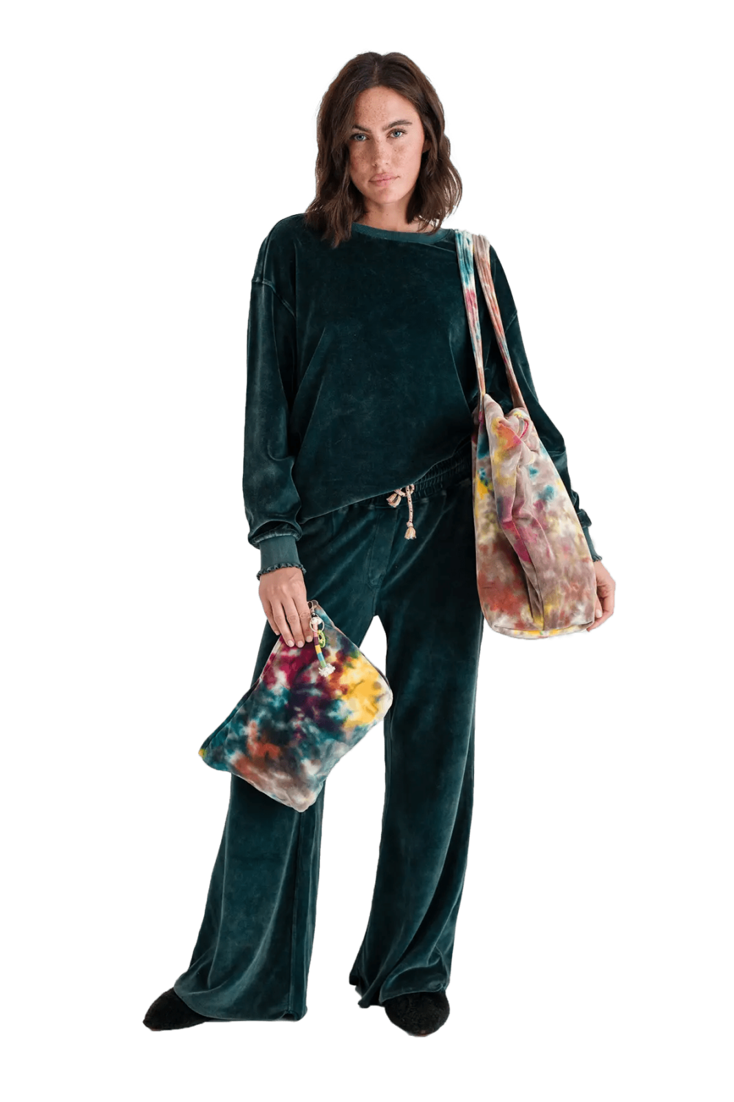Velvet Tasche Batik Gioia - Love Joy Victory