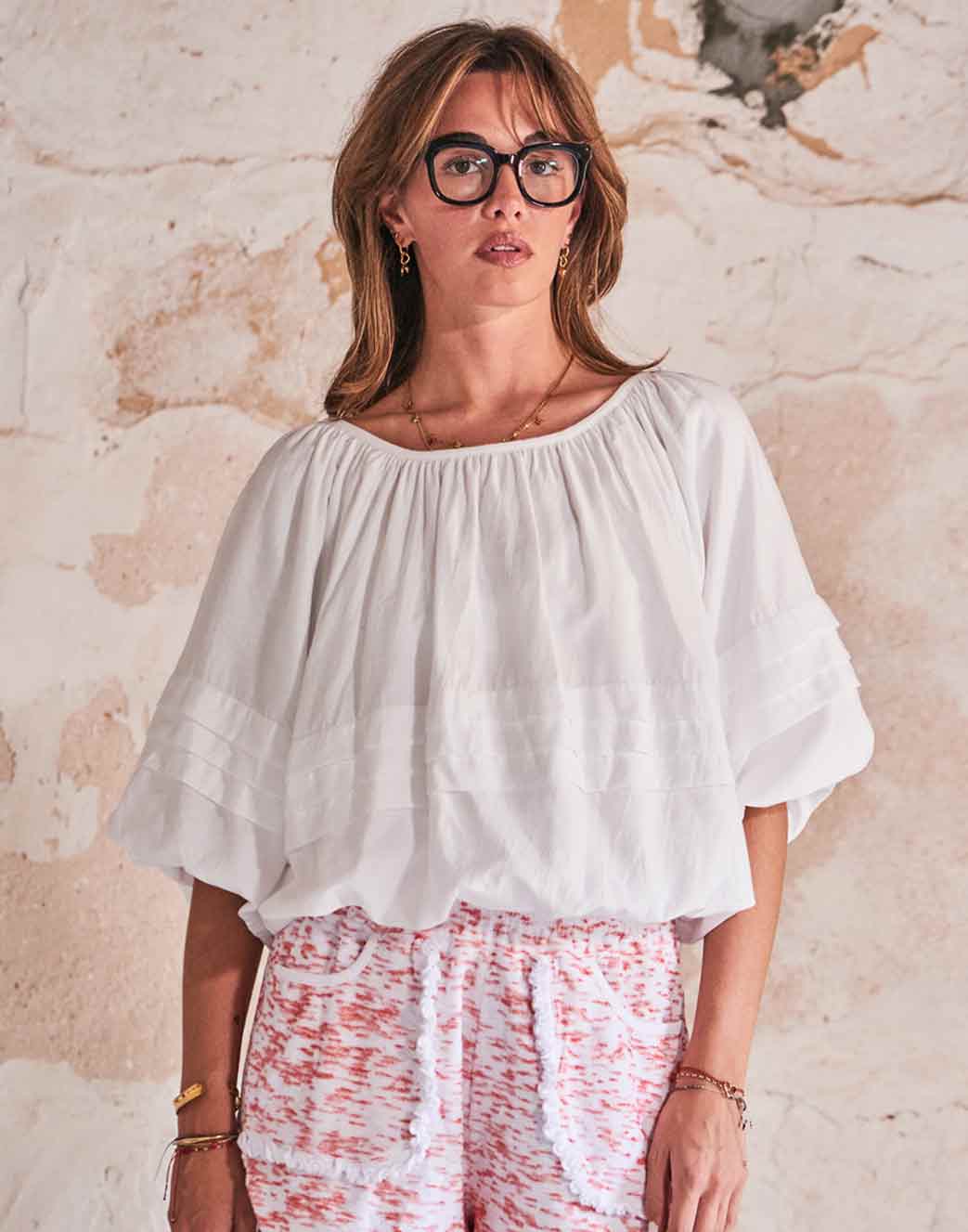 Volant Bluse Keily - Love Joy Victory