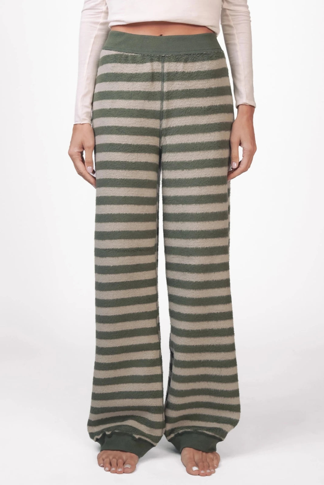 Wendbare Sweathose Stripes Fira - Love Joy Victory