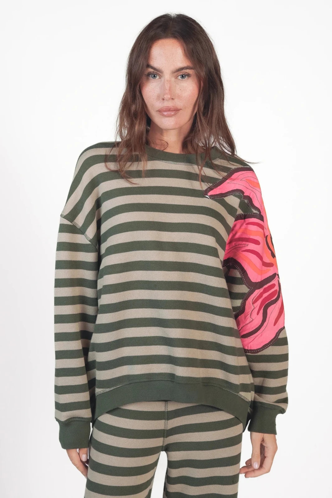Wendbares Sweatshirt Stripes Honi - Love Joy Victory