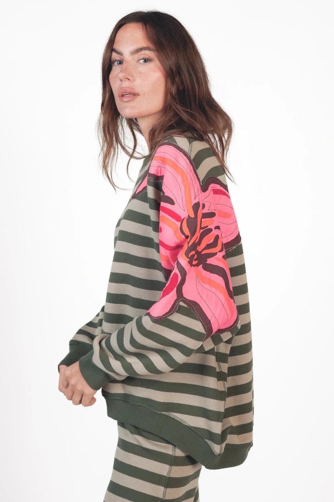 Wendbares Sweatshirt Stripes Honi - Love Joy Victory
