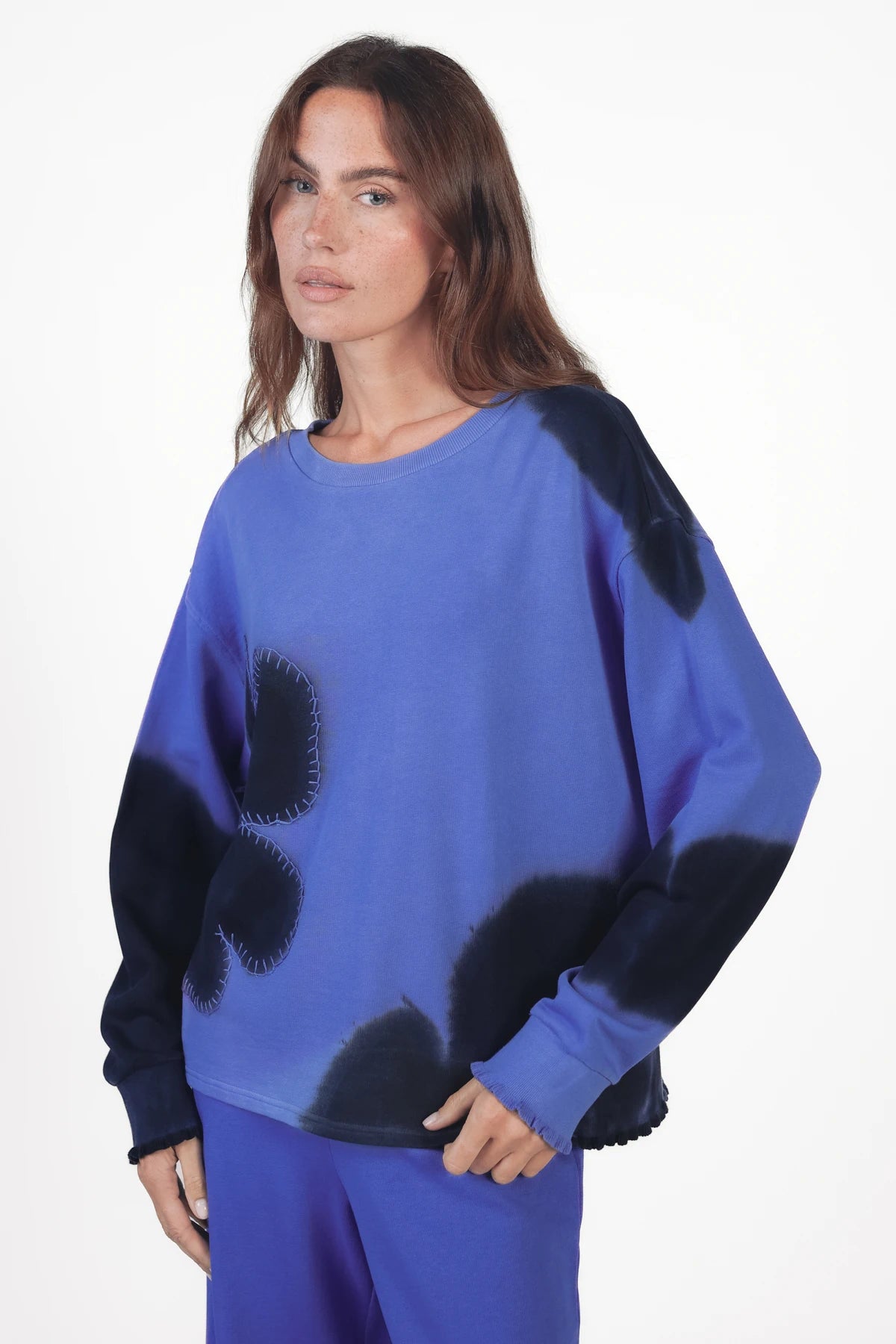 Batik Sweatshirt Rose
