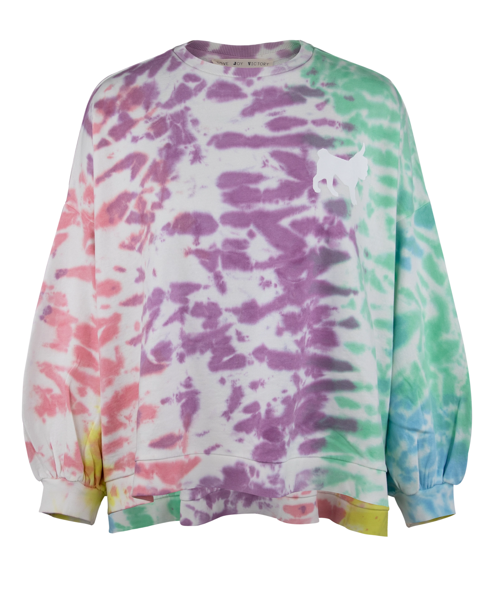 Love Joy Victory SWEATSHIRT Tie & dye IZAR