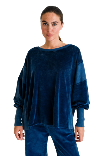 Velvet Sweatshirt Maia