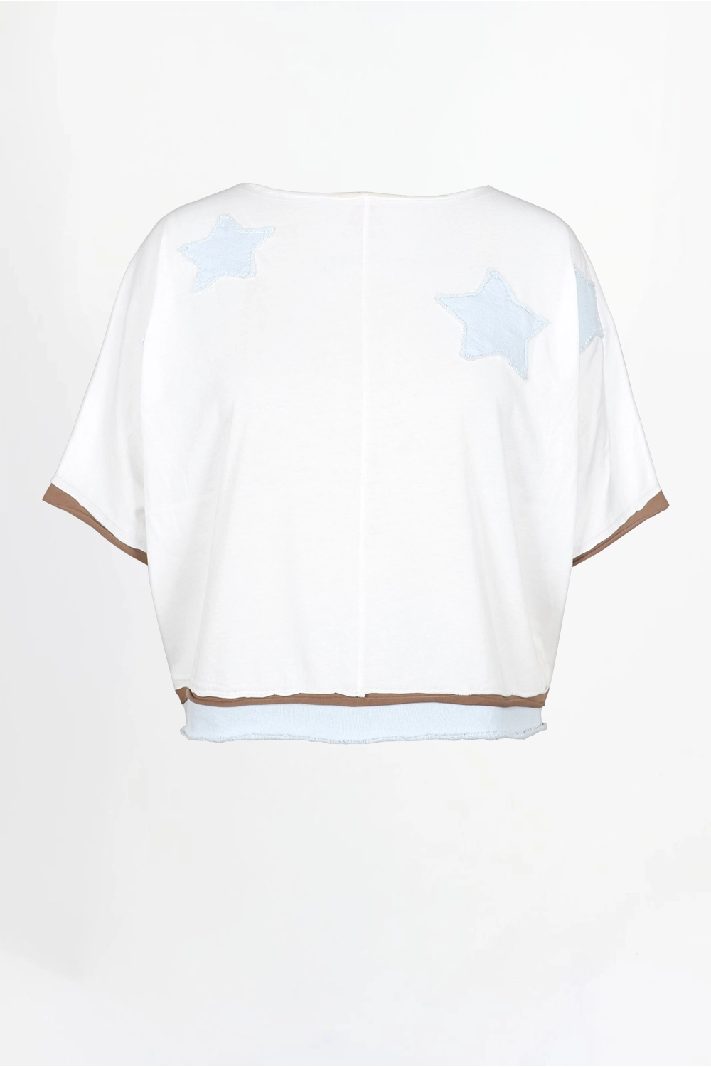 T-Shirt Stern-Patches Rumbia