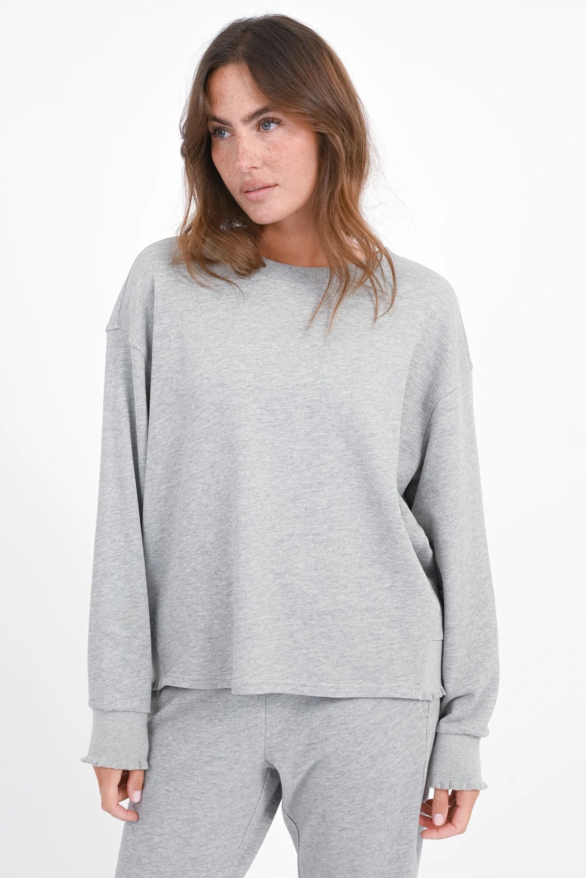 Sweat-shirt Rose - Les images du modèle manquent de couleurs