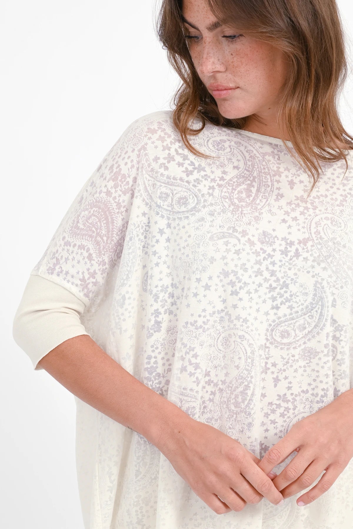 T-shirt oversize Papu Batik