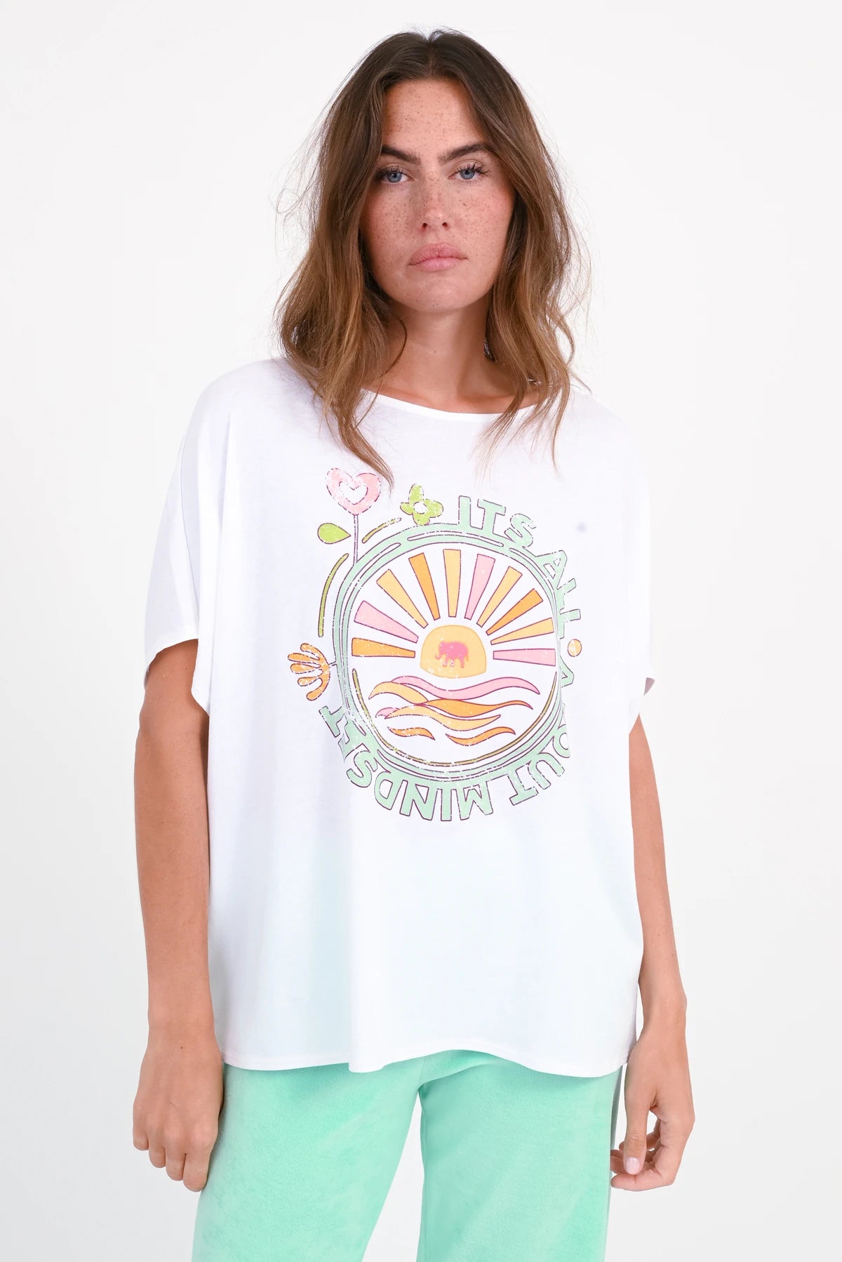 T-Shirt mit Print Yara