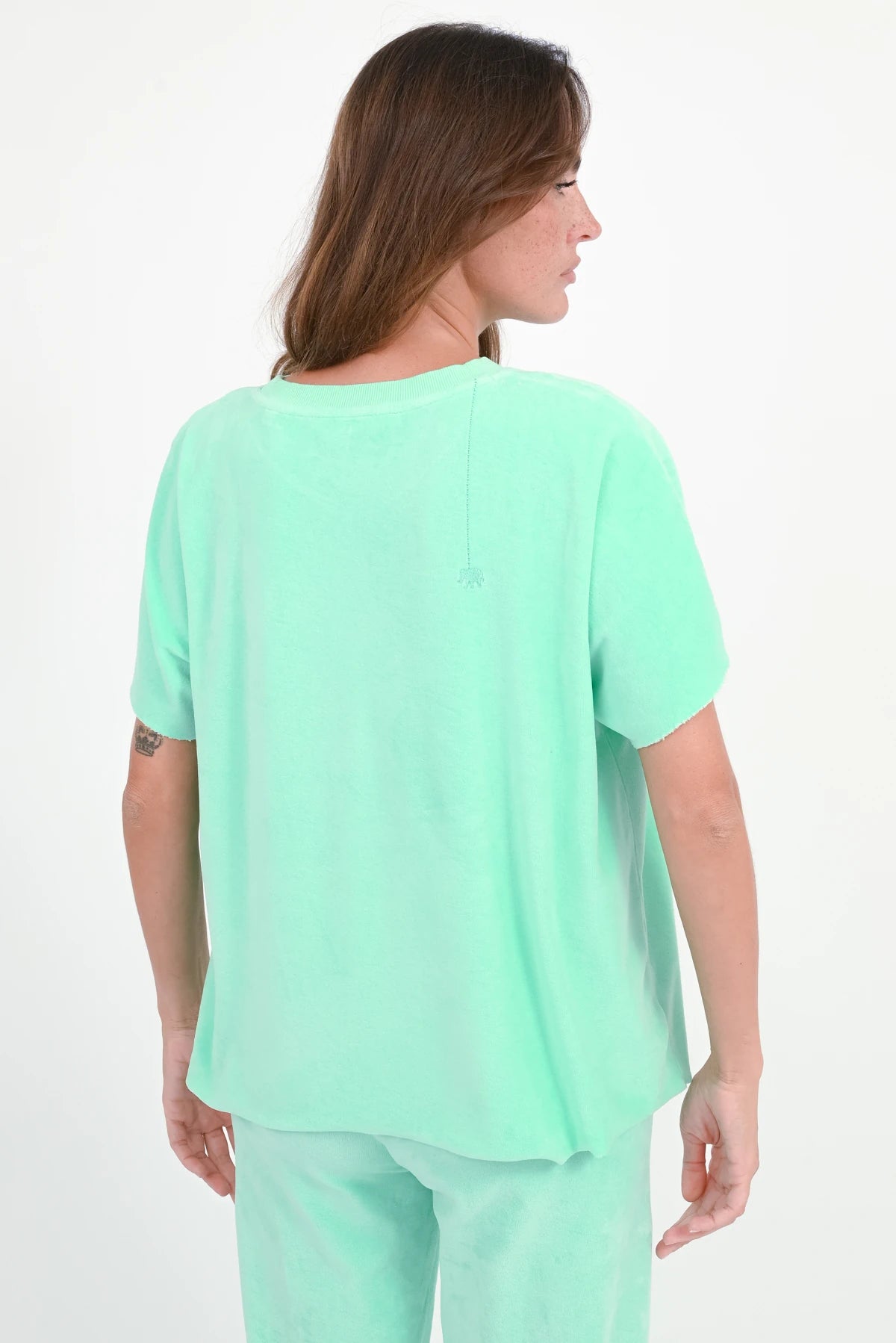 Halbarm Velvet Sweatshirt Melville