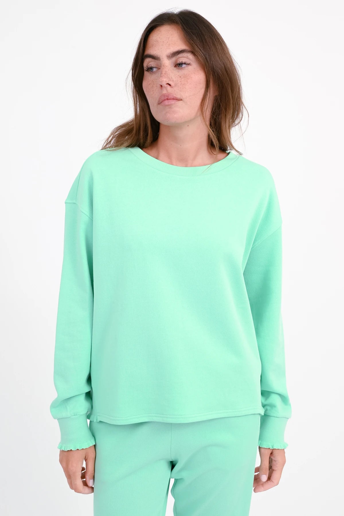 Sweat-shirt Rose - Les images du modèle manquent de couleurs