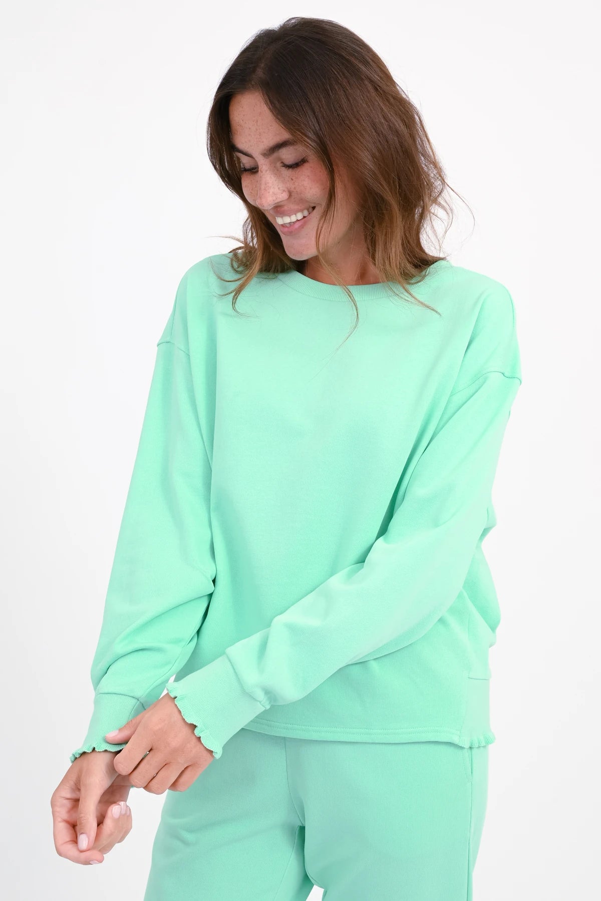 Sweat-shirt Rose - Les images du modèle manquent de couleurs