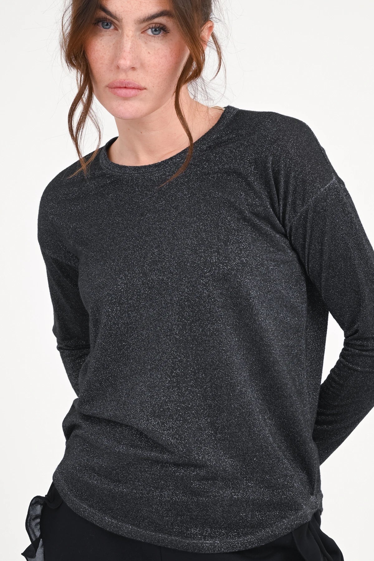 Langarmshirt Glitter Alania