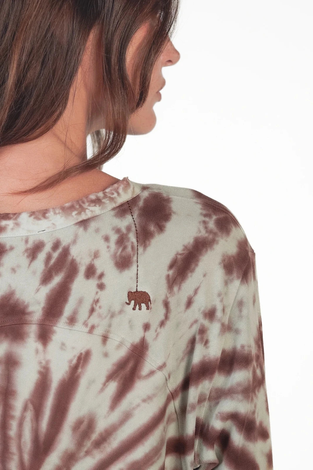 Batik Langarmshirt Maybell - Love Joy Victory