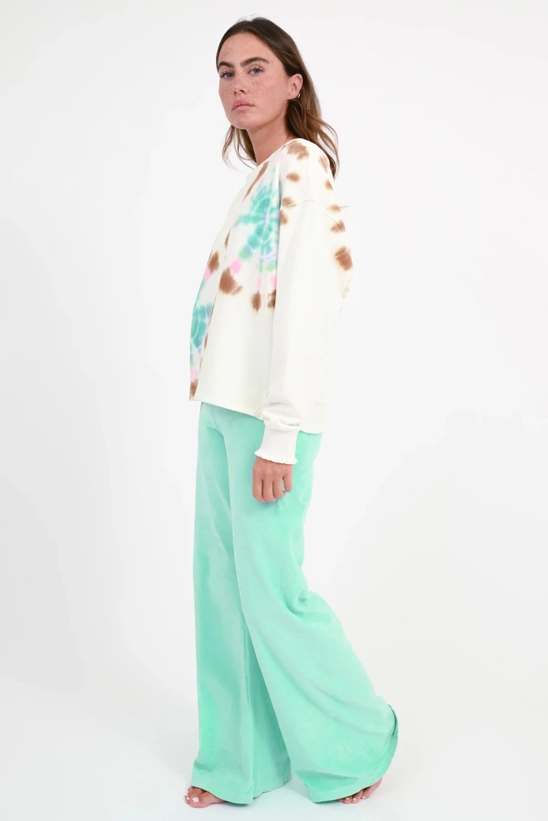 Batik Sweatshirt Rose - Love Joy Victory