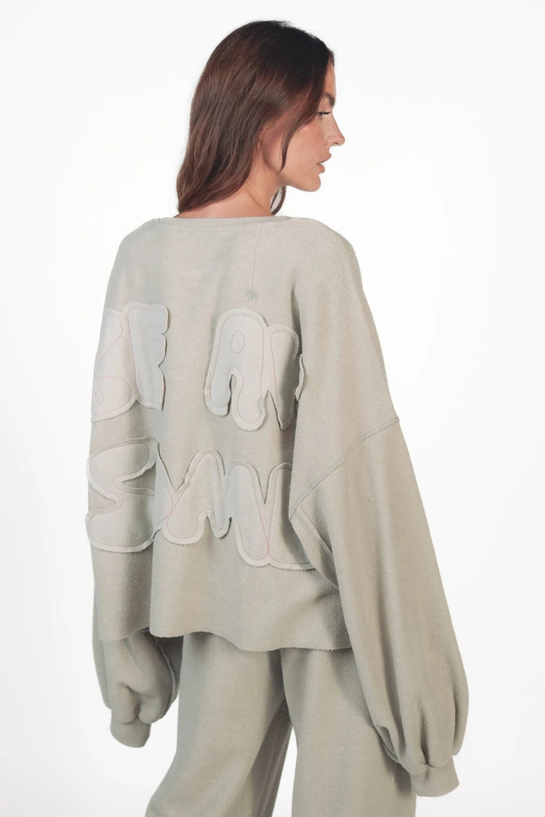 "Be Awesome" Frotte Sweatshirt Bira - Love Joy Victory