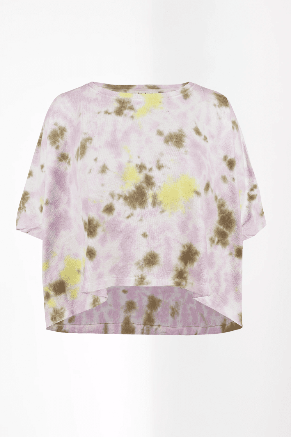Cropped Sweatshirt Tie & Dye - Driva - Love Joy Victory