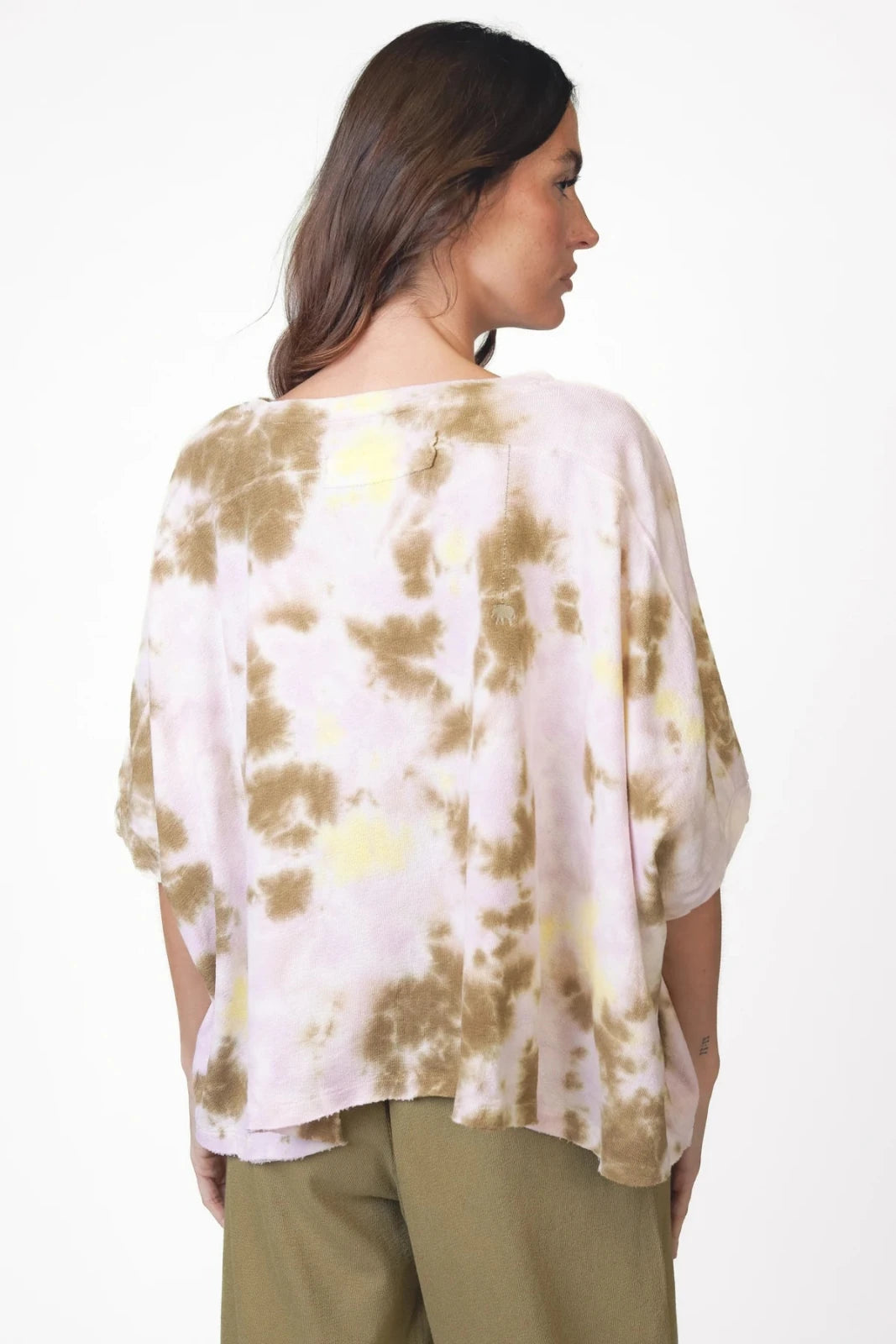 Cropped Sweatshirt Tie & Dye - Driva - Love Joy Victory