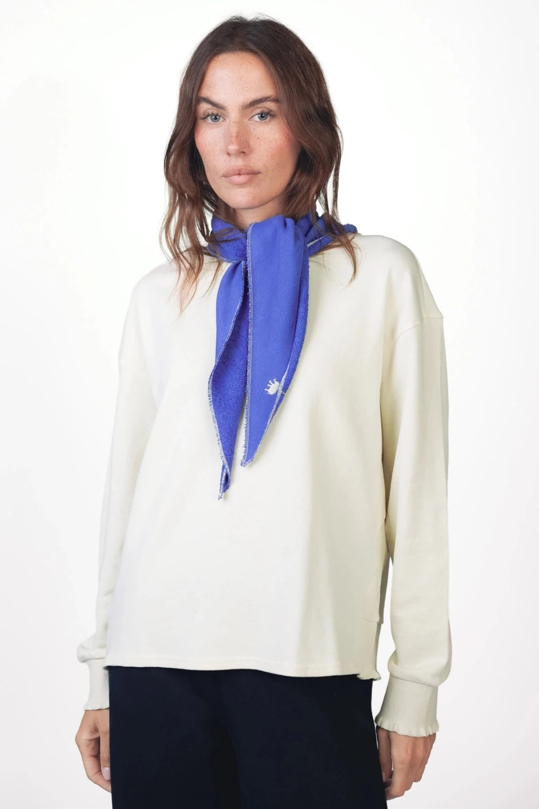 Dreieckstuch aus Sweatmaterial Mari - Love Joy Victory
