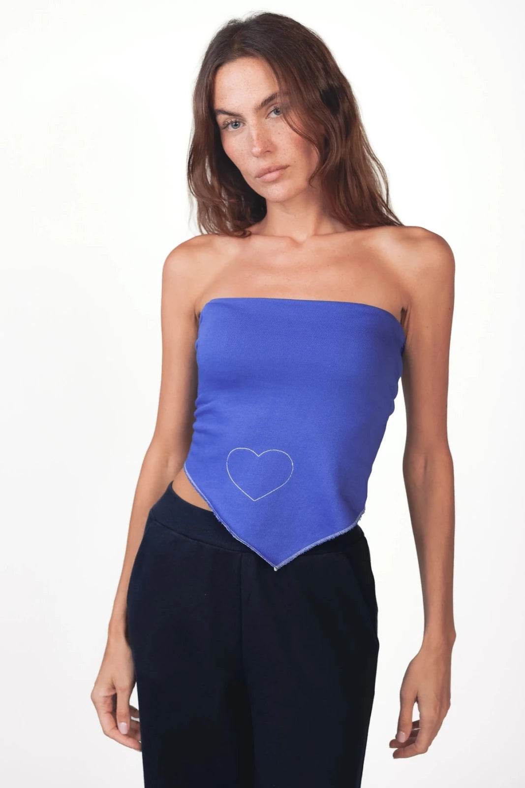 Dreieckstuch aus Sweatmaterial Mari - Love Joy Victory
