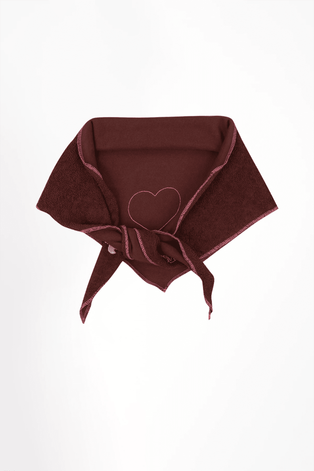 Dreieckstuch aus Sweatmaterial Mari - Love Joy Victory