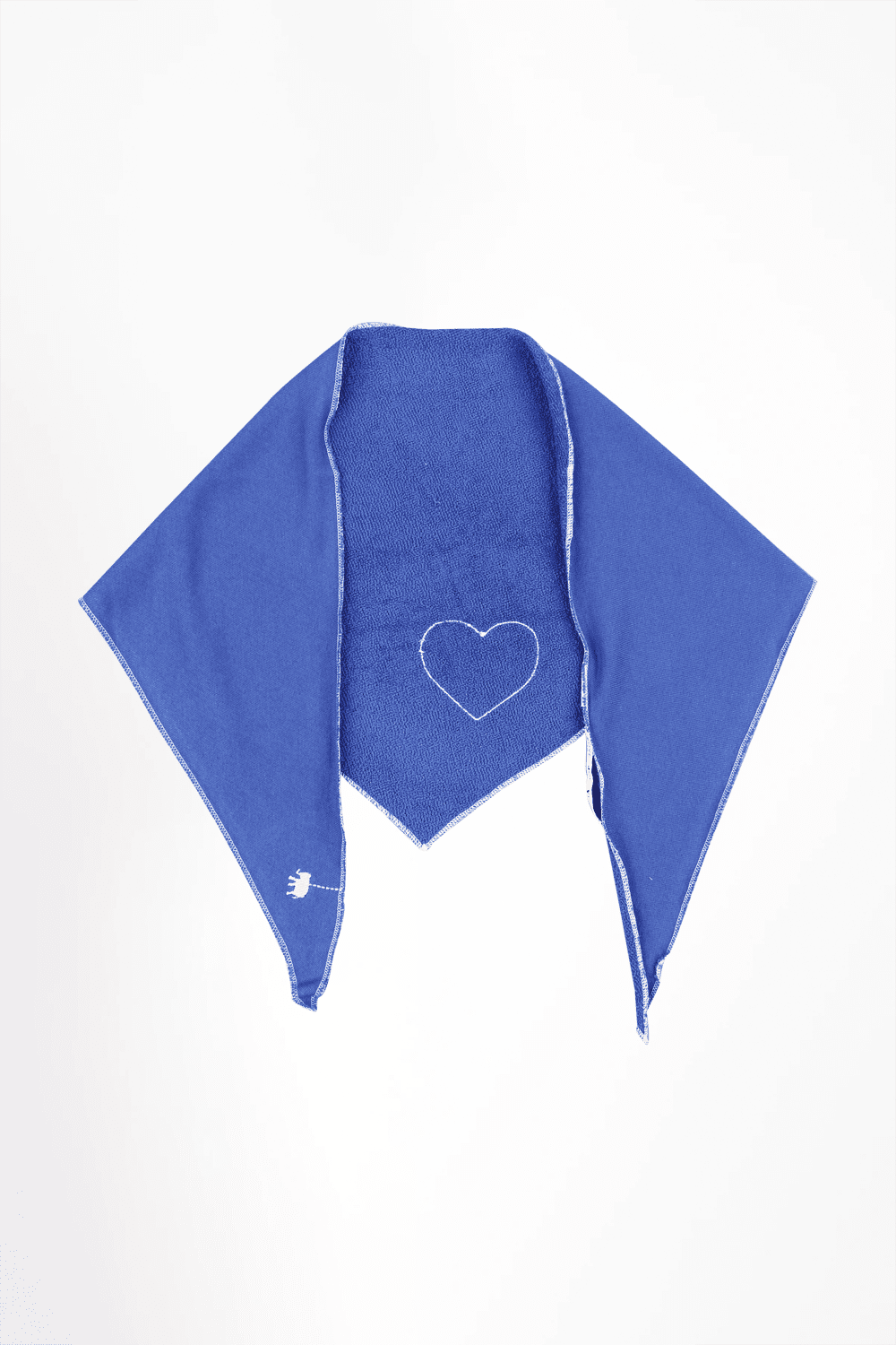 Dreieckstuch aus Sweatmaterial Mari - Love Joy Victory