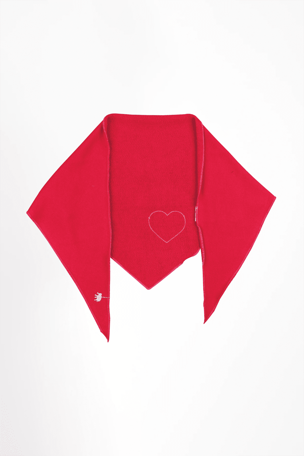 Dreieckstuch aus Sweatmaterial Mari - Love Joy Victory