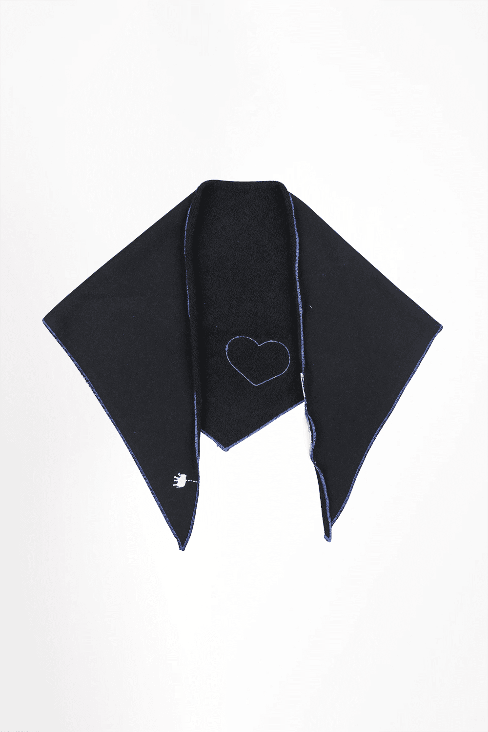 Dreieckstuch aus Sweatmaterial Mari - Love Joy Victory