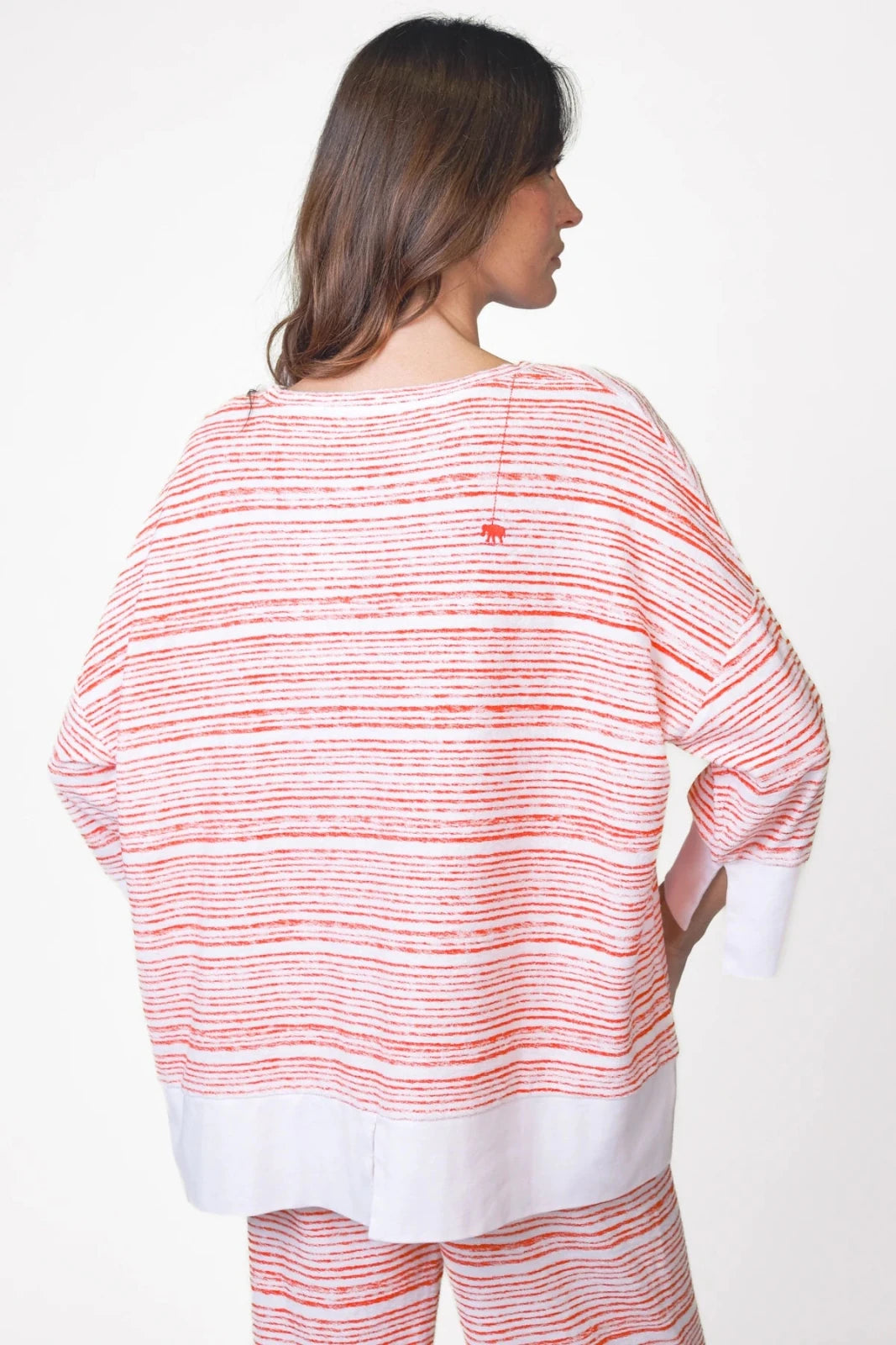 Frotte Sweatshirt Allover - Print Tulli - Love Joy Victory